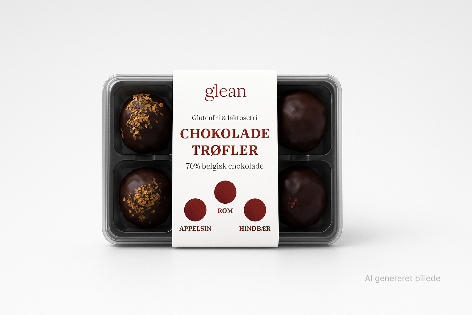 Glean - chokoladetrøfler m/ 6 stk