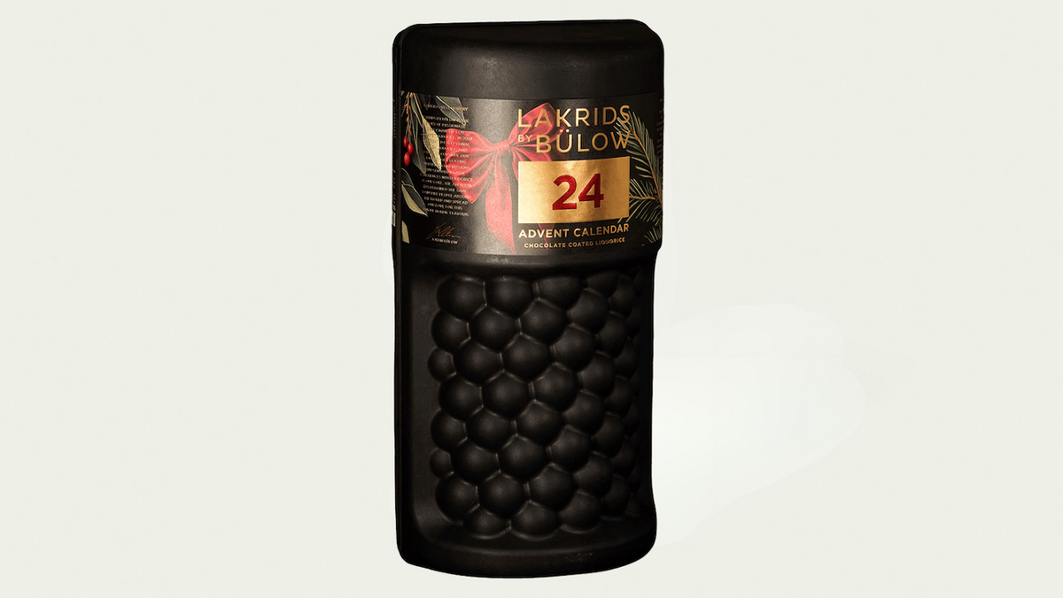 Lakrids By Bülow, Large Advent Calendar med 24 låger, 690 gr + Early Bird