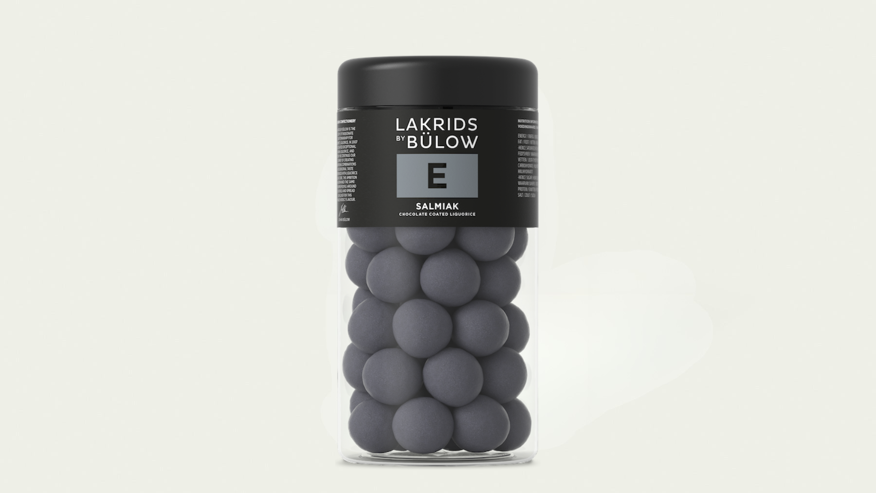 Lakrids By Bülow - Regular E, Salmiak, 270 gr