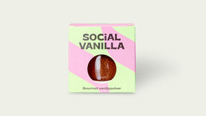 Social Vanilla - Vaniljepulver, 10 gr