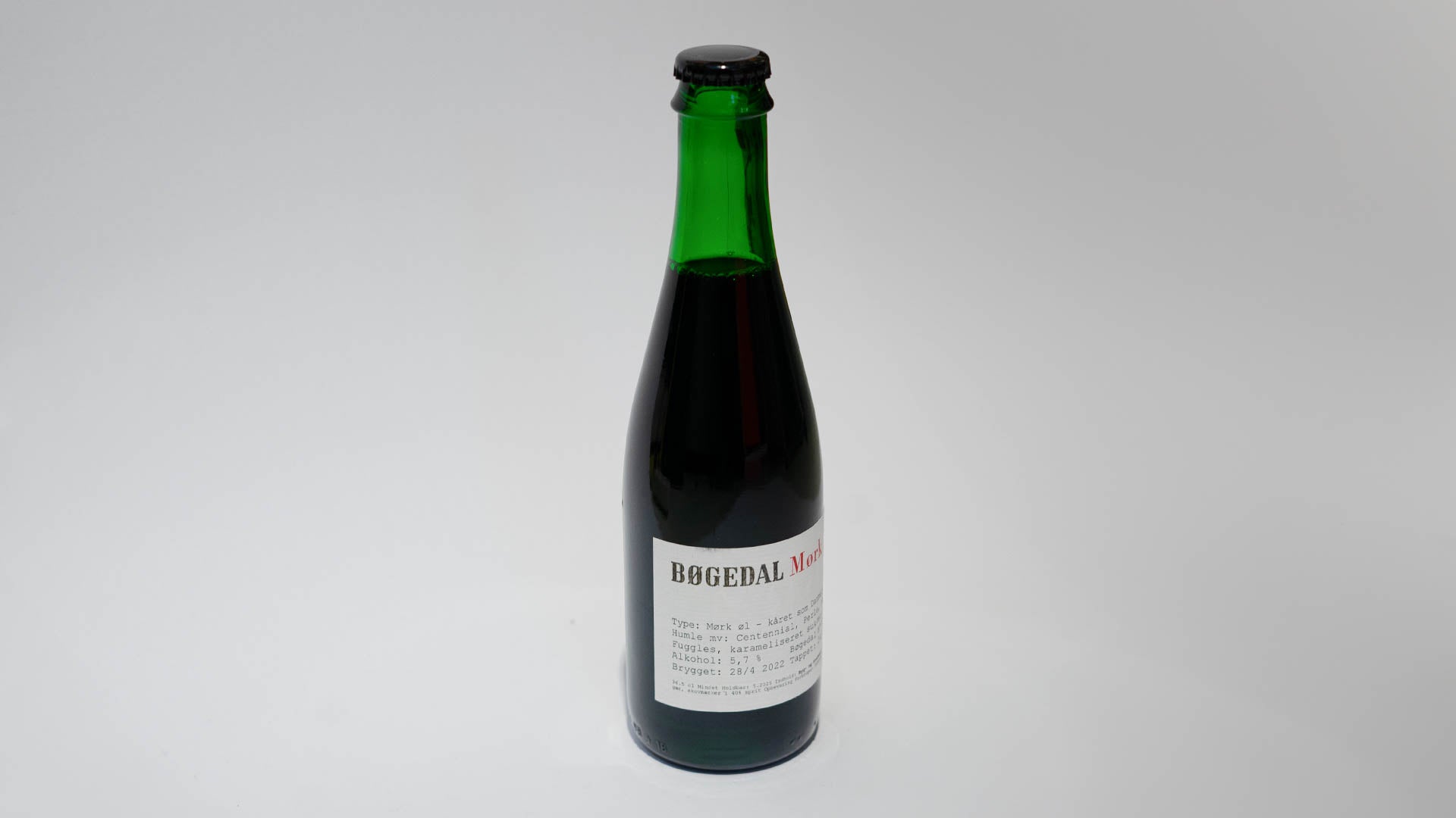 Bøgedal - Mørk Muskovado, 36,5 cl - inkl. pant