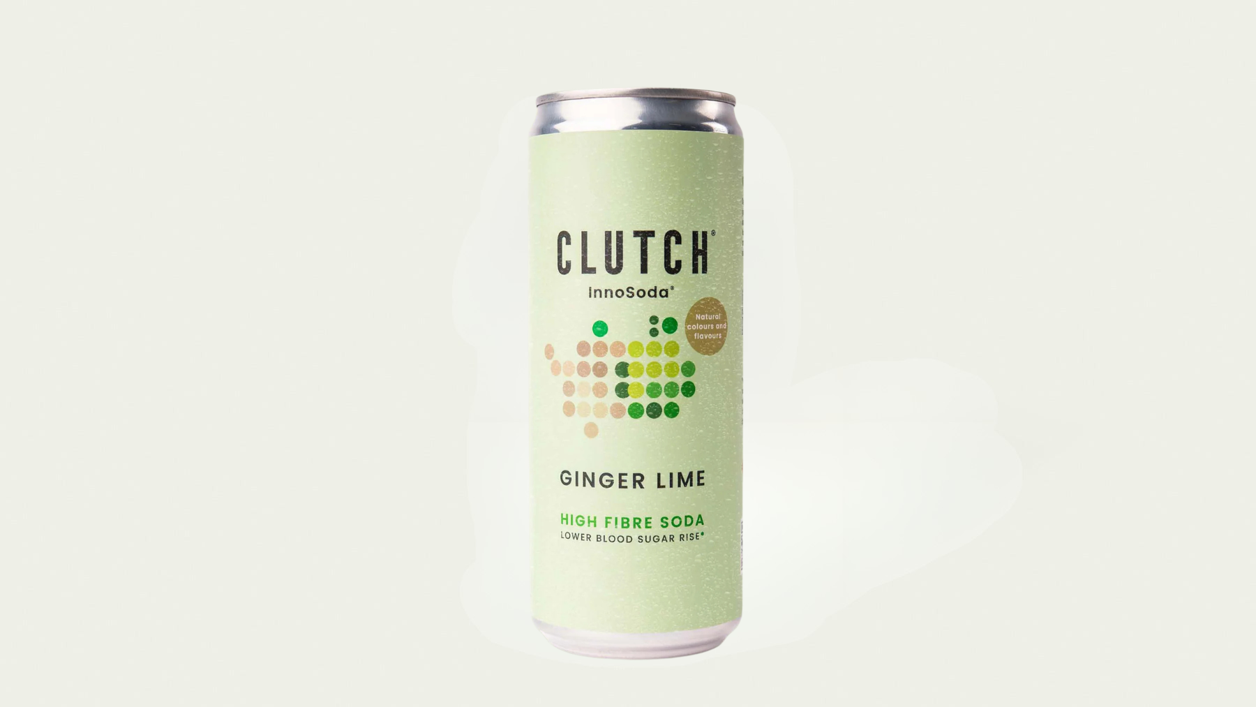 Clutch Innosoda - Ginger Lime, 33 cl - inkl. pant
