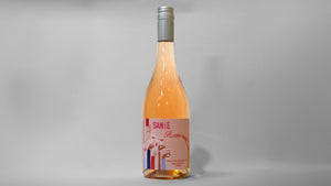 Flaske med DeliDrop FoodLab Santé Rosé, 75 cl - rosévin med frugtig smag
