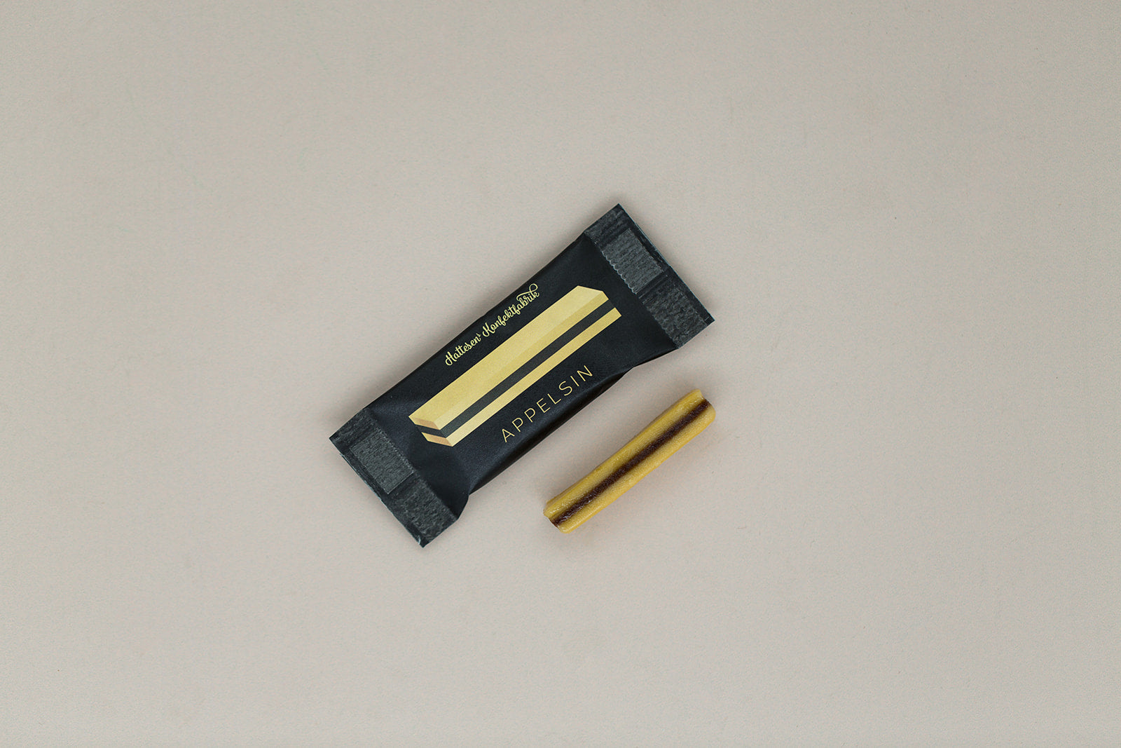 Hattesens Konfektfabrik - Appelsin, 100 x 1 stk. flowpack