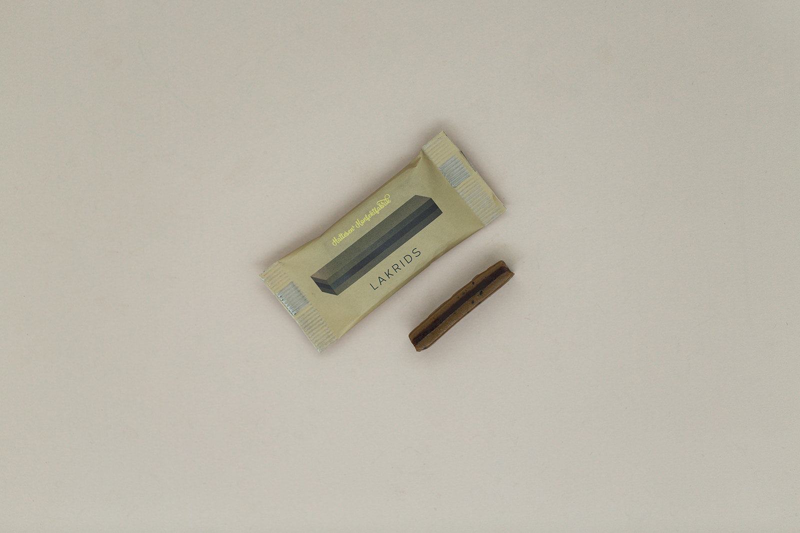 Hattesens Konfektfabrik - Lakrids, 100 x 1 stk. flowpack