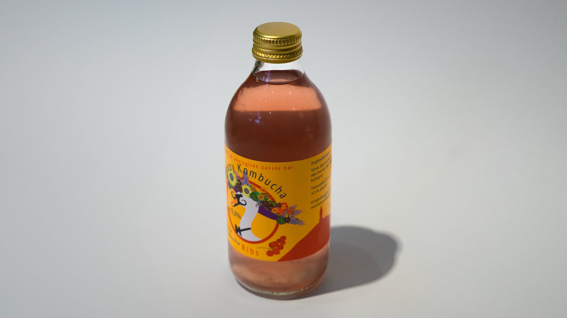 Nordisk Kombucha - Boozy Ribs, Øko, 33 cl - inkl. pant