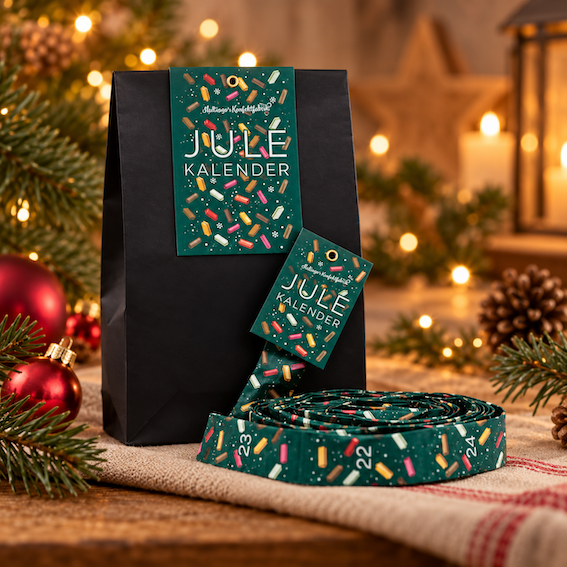Hattesens Konfektfabrik, julekalender, 220 gr