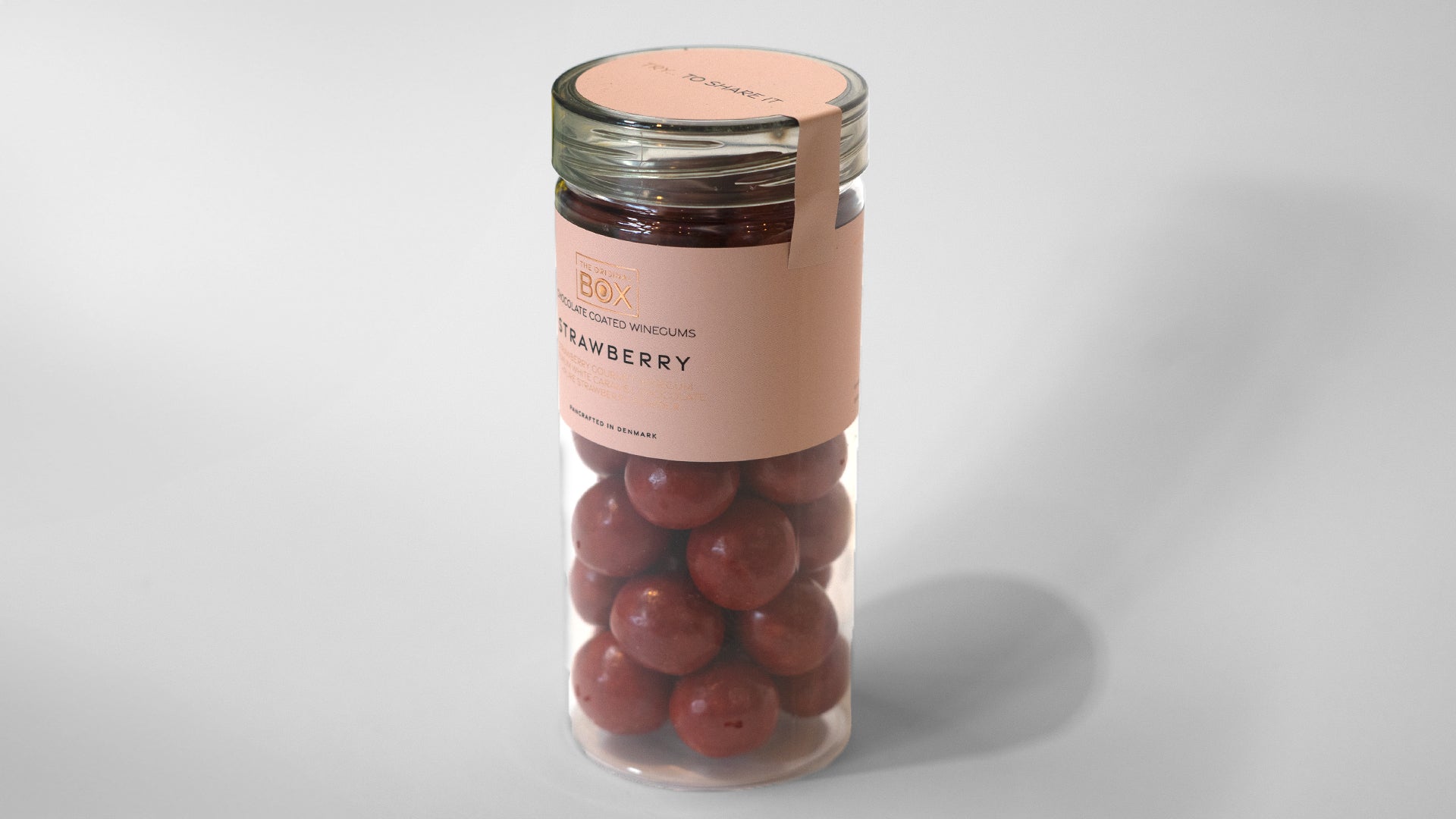 The Original Box - Jordbær, Tube stor