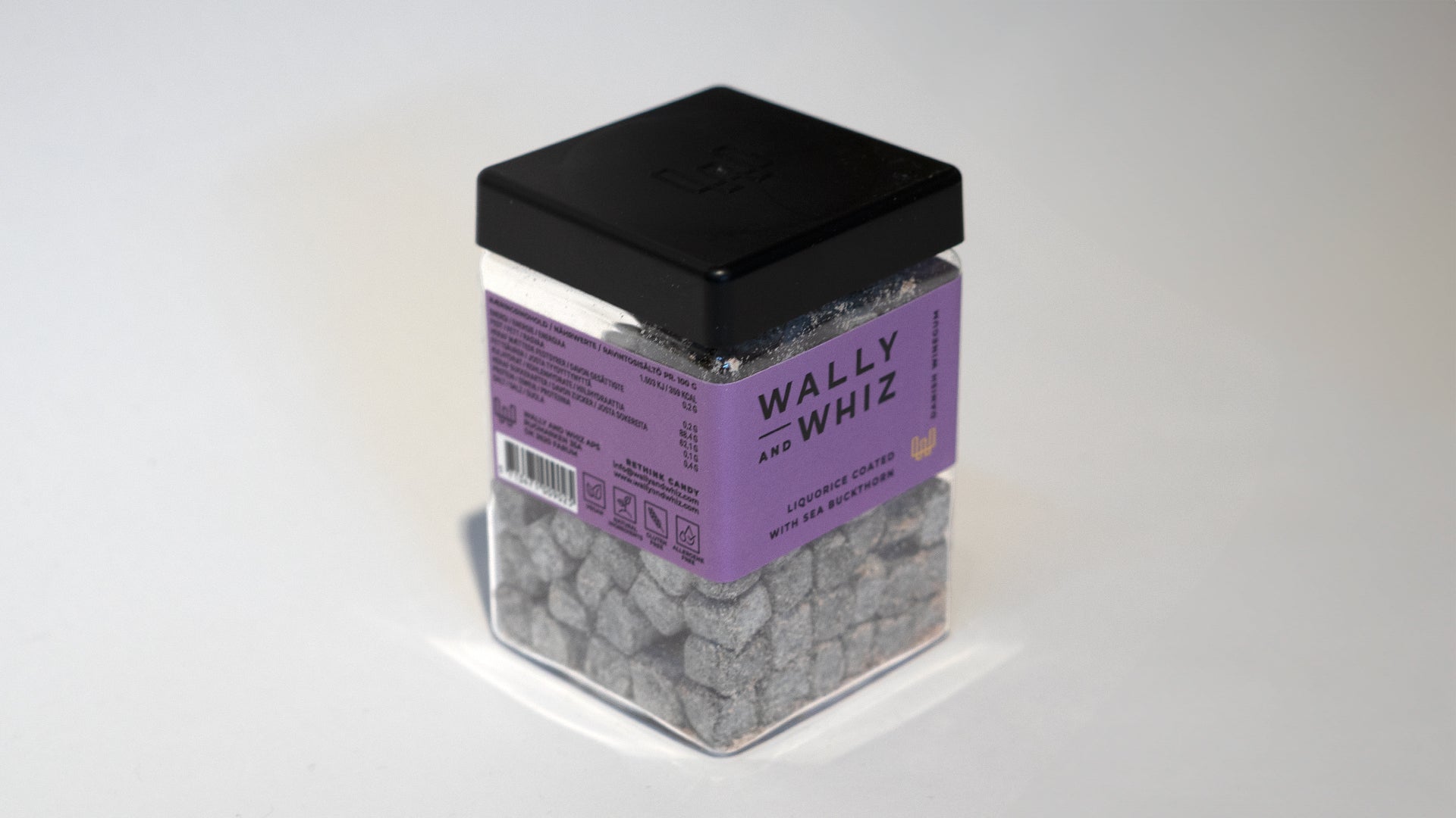 Wally & Whiz - Lakrids med Havtorn 240g.
